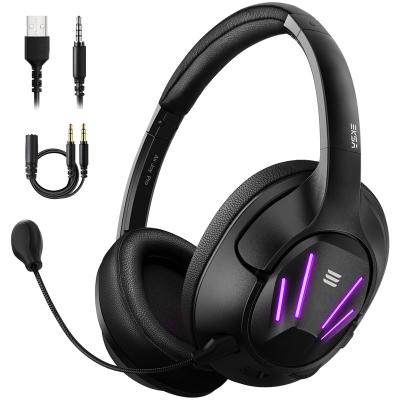 China Hot Selling Earphone Computer Headphones For PC, PS4/PS5, Xbox One, Laptop, School Wired Gaming Headphones for sale