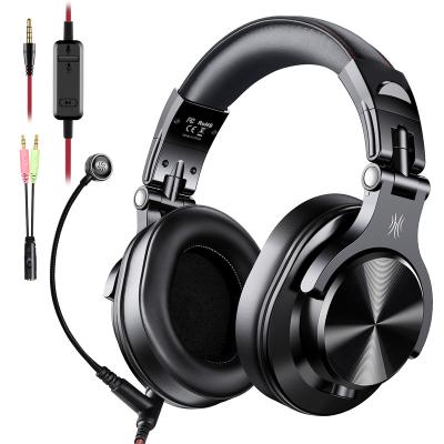 China Oneodio A71 Gaming Headset Studio DJ Headphones Stereo Earphone Over Ear Wired Headset With Microphone For PC PS4 Xbox One Gamer for sale