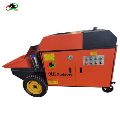 China Building Material Shops Manufacturer Sells Concrete Pump / Secondary Structural Column Pumps A Low Price Diesel Electric Concrete Pump for sale