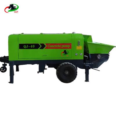 China Building material stores model diesel concrete pump 20-30-40-50 diesel concrete conveying pump chinese for sale