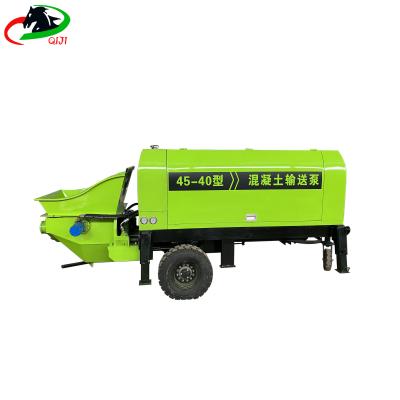 China Construction material shops hot sale diesel stationary concrete pump HBT-40 for sale for sale