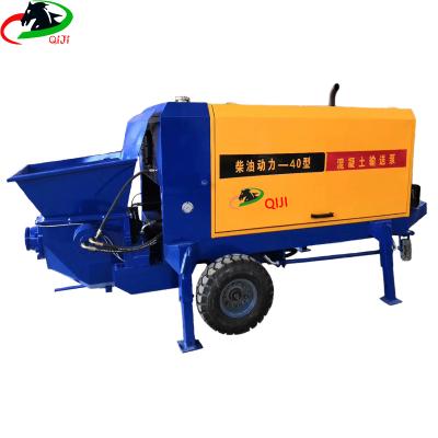 China Building Material Shops Large Grain Concrete Concrete Pump Hydraulic System Concrete Pump 40m3/h for sale