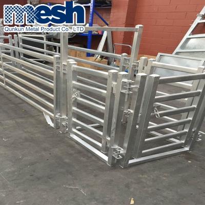 China Easily Assembled 1.8m*2.2m Sheep Fence Powder Coated Cattle Fence for sale