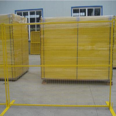 China Easily Assembled Cheap PVC Coated Canada Temporary Fence for sale