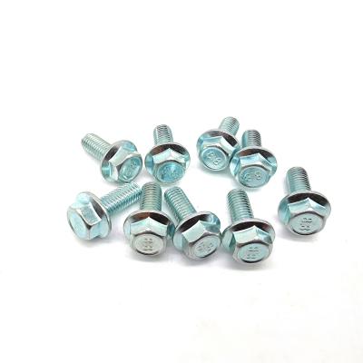 China High Quality Stainless Steel Hex Flange Bolt Stainless Steel Flange Bolt Carbon Steel 8.8 10.9 Hex Flange Bolt Hex Pernos for sale