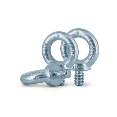 China DIN 580 Healthcare Eye Bolt Forged Hoist Rings Bolts Good Quality Factory Supply Direct Thread Bolt Fasteners for sale