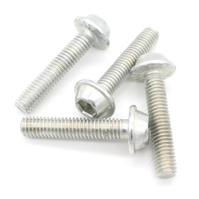 China Customized Stainless Steel Size Hex Head Flange Bolts Steel Hex Head Flange With Tooth Bolt Nuts And Screws Fabricate Fasteners Supplier for sale