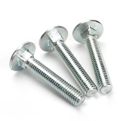 China DIN 603 Stainless Steel Carriage Bolt Zinc Square Neck Blue White High Strength Round Head Bolt Factory Direct Supply Carriage Bolt for sale