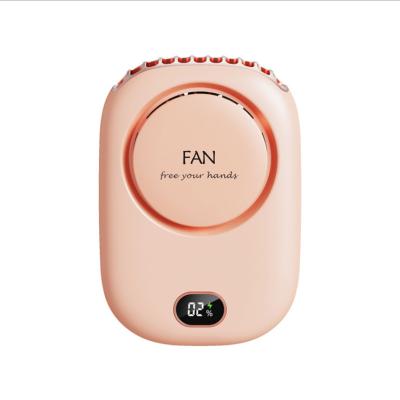 China Fashion Mini Air Cooling Usb Portable Mini Air Cooling Usb Portable Neck Fan Oval Type for sale