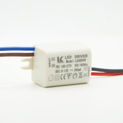 China cUL ETL Small Size FCC Led Power Supply Transformer Driver 12v Led Light Driver IC 100-277vac Input 5w Led Driver for sale