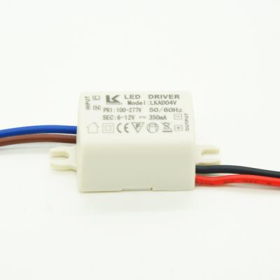 China 300ma led driver led power supply 5v cUL TUV SAA CB ETL approved IP20 smallest 300ma led driver power for sale