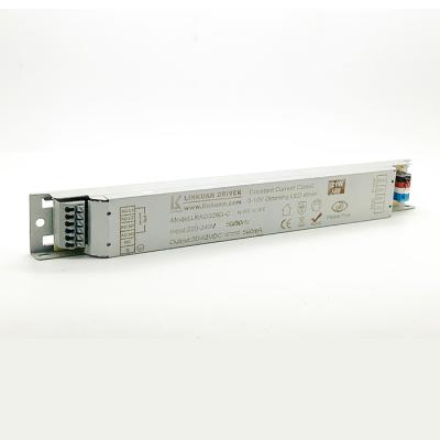 China Dimmable Led Slim Type DALI Driver LKAD082 D-D Dali 2.0 Slim Linear Power Supply 60W 12V 24V Led Driver Dimmable for sale