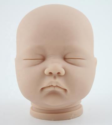 China DIY TOY Cute Reborn Doll Kits Silicone Doll Mold Reborn End Eyes Sleeping Doll Kit Head Arms Legs for sale