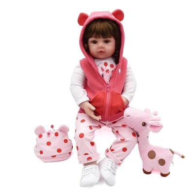 China Cartoon toy KAYDORA DOLL 18inch 47cm reborn baby - bebe reborn reborn silicone doll kit reborn baby dolls for sale