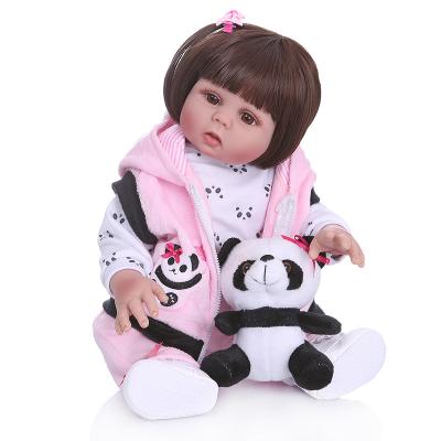 China Cartoon toy KAYDORA DOLL 18inch 45cm reborn baby - doll bebe kit vinyl body full silicone reborn reborn dolls for sale