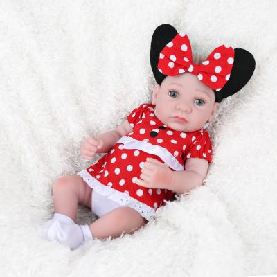 China Handmade Reborn Baby Reborn Silicone Mini Bebe Reborn Baby Dolls for sale