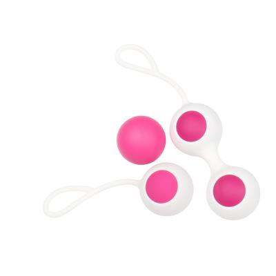 China Easy Carry Medical Silicone Safe Waterproof Love Egg Kegel Balls Stimulation for sale