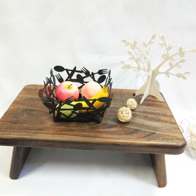 China Factory price support fruit tray fruit and vegetable basket fruit dish viable wholesale metal for sale