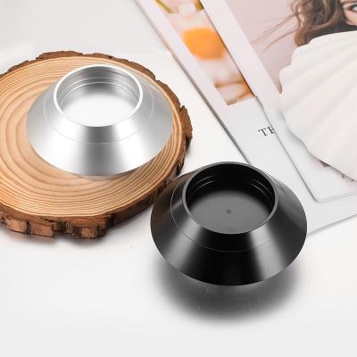 China XiuYuan Burial Supplies 4*8cm High Polished Aluminum Memorial Ash Holder Cremation Candle Urn for sale