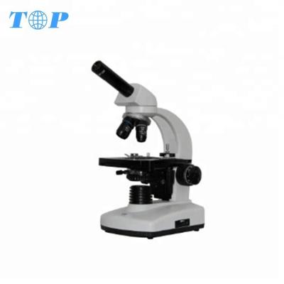 China Double Layers Stage Mechanical Monocular Head Medical Biological Microscope TOP-C2110 for sale