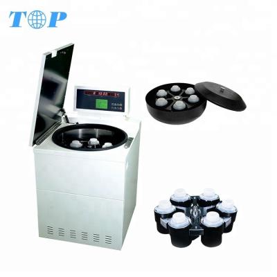 China Sale Top Floor Low Speed ​​Large Volume Medical Centrifuge 6*1000ml for sale