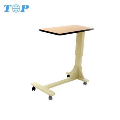 China Modern XF6885 Hospital Eating Over Bed Table For Double Bed , Rolling Medical Table for sale