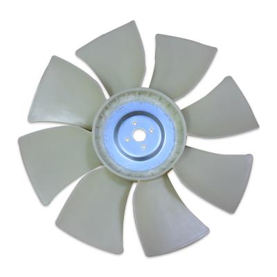 China Crawler Excavator 4BG1 Engine Fan Blade For ZX120 SH120 SK100 Excavator for sale