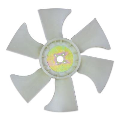 China Crawler Excavator Engine Radiator Fan Blade For PC30 Excavator 6 Blade Reverse for sale