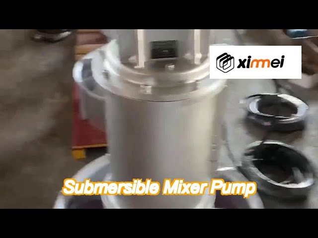 qjb submersible mixer with compact structure for maximum medium temperature 40°c