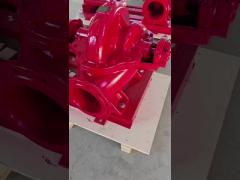 Double Suction Horizontal Split Casing Pump Blue Split Case Fire Pump