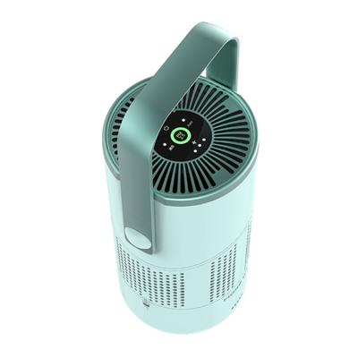 China Household Hot Selling Ionizer Air Purifier Home Office Air Purification Smart Foldable Desktop Air Purifier Mini for sale