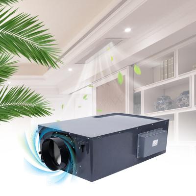 China Intelligent high-effiency MAKE AIR 350 volume power 210w central ceiling smart fresh air system with dehydrating air purifier for home for sale