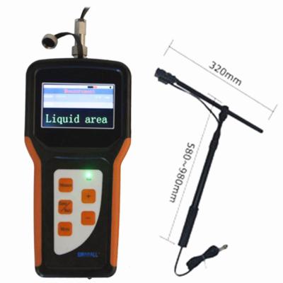 China Sensing Steel Instant Liquid Level Portable Ultrasonic Liquid Level Gauge for sale