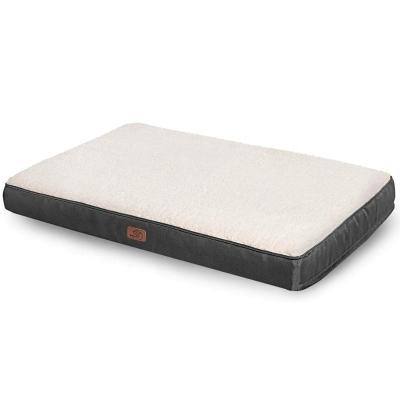 China High Quality Machine Washable Waterproof Memory Foam Dog Heating Bed With Oxford Cloth Cover for sale