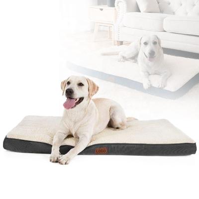 China High Quality Luxury Dog Beds Washable Waterproof Heating Memory Foam Dog Bed With Removable Cover for sale