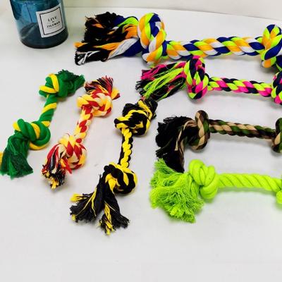 China Custom Cotton Rope Stocked Dog Cat Dog Chew Toy Squeaky Toy for sale