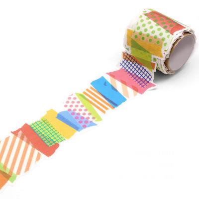 China Customization Waterproof Printing And Decorative Kawaii And Custom Paper Tape Set Tape Diy Craft And Paper Paper Tape for sale