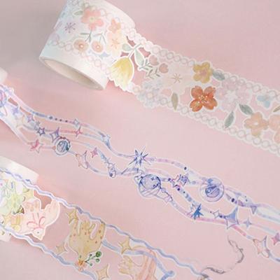 China Good Quality Waterproof Creative New Custom Personalized Single Sided Printing Diy Handcrafted Indian Washi Tapes for sale