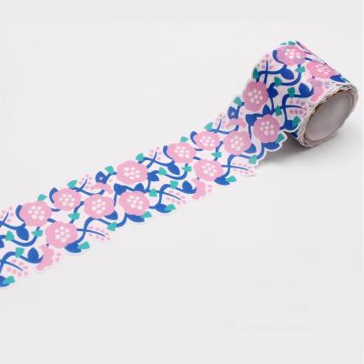 China Waterproof Custom Design Decorative School Supplies Scrapbooking Film Tape Overlap Washi Tape for sale