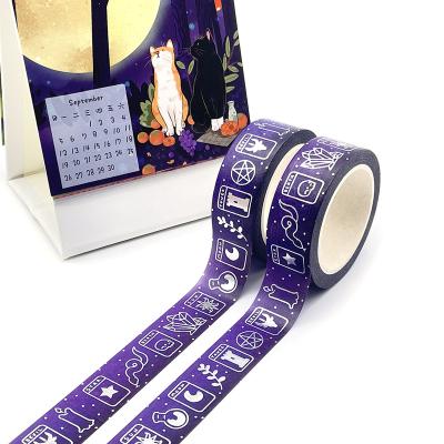 China Waterproof Custom Printing Color And Diy Hand Paper Tape Waterproof Masking Books For Indian Washi Tape for sale