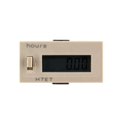 China 220V High Quality LCD Digital Timer AC Hour Meter H7ET-BVM 110-220VAC Input Count H7ET-BVM for sale