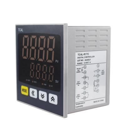 China Good Quality 220V 96*96 Industrial PID Digital Temperature Controller Oven Thermostat TC4L 100-240VAC Relay and SSR Output TC4L for sale