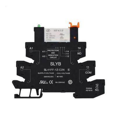 China Good Quality AC220V Interface Sealed Slim Relay SL41FF-1Z-C2N 230VAC/DC for sale