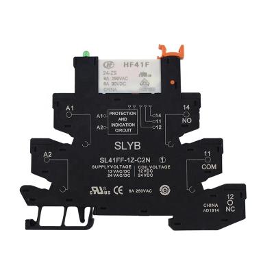 China Good Quality 24VAC/DC Interface Sealed Slim Relay SL41FF-1Z-C2N 12VAC/DC for sale