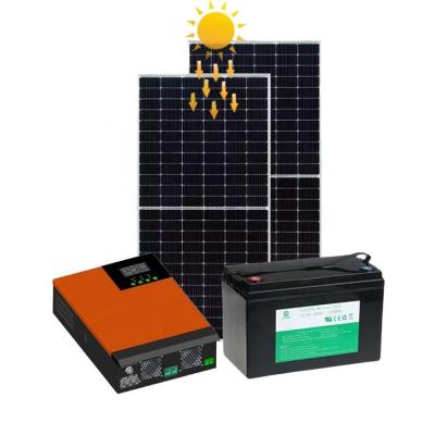 China Home and Commercial Appliance Input 220V 3000W 3KVA 5KVA 5Kw On Grid Hybrid Solar Inverter for sale