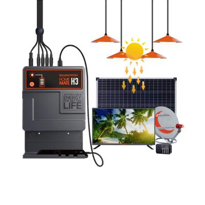 China Solar Home Lighting Kit For Home And Camping from Mini Solar System Home Power Kit Portable Plug And Play for sale