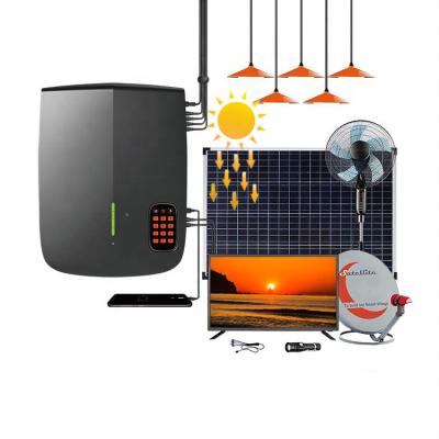 China Home Off Grid Solar Power System Small Portable Solar Panel Energy Systems Solar System for sale