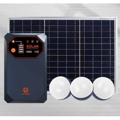 China PAYG at Home 20W Kit Home Solar Systems Pay solar as you come home light up home solar power system for sale