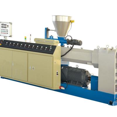 China Double Taper Granules Screw Extruder Twin Extruder SJZ65/132 for sale