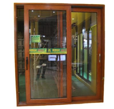 China New Magnetic Screen Design Double Screen Soundproof Glass Aluminum Casement Windows for sale